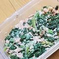 ma・x・ki's cooksnap of when they made 電子レンジで大根の葉のツナマヨ.