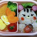 クックE04FUY☆'s cooksnap of when they made 幼稚園 お弁当 キャラ弁♡リス どんぐり.