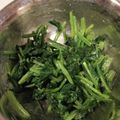あしゃかまんん's cooksnap of when they made 韓国の家庭の味２！ほうれん草のナムル.