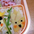 クックE04FUY☆'s cooksnap of when they made キャラ弁☆たけのこちゃん弁当♪.