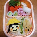 クックE04FUY☆'s cooksnap of when they made さくら満開♪卒園入園式のお弁当♪.