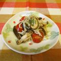 龍青空ママ's cooksnap of when they made しらすトマト椎茸のチーズ焼き☆.