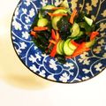 mamaRD's cooksnap of when they made よっちゃんす漬けいかで酢の物.