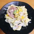 petokko's cooksnap of when they made 簡単・おすすめ♪白菜の胡麻マヨサラダ.