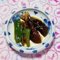 カレンガール's cooksnap of when they made 夏おかず♬茄子とピーマンの煮浸し.