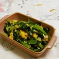 赤い電話's cooksnap of when they made 簡単！小松菜と卵の炒め物.