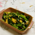 赤い電話's cooksnap of when they made 簡単！小松菜と卵の炒め物.