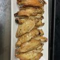 チャメゾウ's cooksnap of when they made トースターで鶏手羽中の黒胡椒グリル.