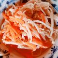 ランたそ's cooksnap of when they made えのきとにんじんのナムル.