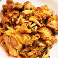 くるみちる's cooksnap of when they made 簡単☆きのこたっぷり！鶏もも炒め.