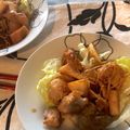 クックD2X62V☆'s cooksnap of when they made 鶏肉とたけのこのお酢照り煮.
