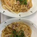 クックPBUQAJ☆'s cooksnap of when they made 筍とベーコンの和風パスタ.