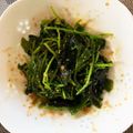 ˚✧₊⁎ゆう˚✧₊⁎'s cooksnap of when they made パパッと豆苗とワカメのナムル.