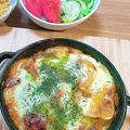 ☆ゆ−ちゃん☆'s cooksnap of when they made 簡単♡冷凍餃子でラザニア風♡ギョウザニア.