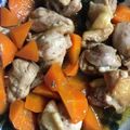 しろねこかーさん's cooksnap of when they made ◇鶏肉と人参の煮物◇.