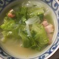 ちゃぎー's cooksnap of when they made 春キャベツとベーコンの塩麹コンソメスープ.