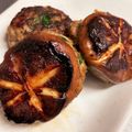 いっこい's cooksnap of when they made 椎茸の肉詰め　餃子バージョン.