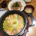 ☆日々是気付☆'s cooksnap of when they made 新玉葱まるごと炊き込みご飯.