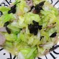 みっちゃん❇️68's cooksnap of when they made 豚肉とキャベツの炒めもの.