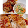 なっつなおこ's cooksnap of when they made とろ～りチーズinハンバーグ.