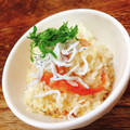 ちゃちゃまる26's cooksnap of when they made 丸ごとトマトとしらすの和風炊き込みご飯.