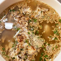 クックK2FBOI☆'s cooksnap of when they made こんがりネギ鯖焼きおにぎりの茶漬け.
