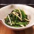 クック5E2Q86☆'s cooksnap of when they made 炙り油揚げとほうれん草のナムル風.