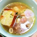 手抜きしたい主婦's cooksnap of when they made スペインのにんにくスープ☆ソパ・デ・アホ.