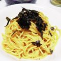 zakkiiM's cooksnap of when they made 明太子スパゲティ♡コストコの冷凍明太子で.
