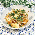 Satoco❋'s cooksnap of when they made 厚揚げともやしのピリ辛炒め.