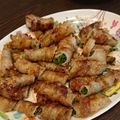 junmomoan♪'s cooksnap of when they made 豚肉の青ねぎ巻き.