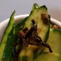 milestone★'s cooksnap of when they made キュウリの塩こんぶ和え.