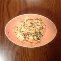 WackyRacer's cooksnap of when they made メンマやわらぎとカニカマでピリ辛つまみ.