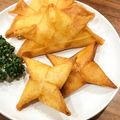 せつな色's cooksnap of when they made 手裏剣の春巻つくってみました.