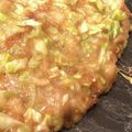 ChunChun☆≡'s cooksnap of when they made 簡単★餅入りめんたいもんじゃ焼き.