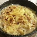 やそん's cooksnap of when they made ベーコンとしめじのクリームグラタン.