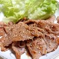 ☆クッキングパンダ☆'s cooksnap of when they made ニンニク豚焼き.