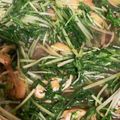 TSUKURUBE's cooksnap of when they made 水菜のお浸し♪母の味〜.