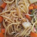 クックBK2T7D☆'s cooksnap of when they made 残り物のコンソメスープでリメイクパスタ.