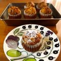 samakosama's cooksnap of when they made リンゴとクリームチーズで作る「マフィン」.