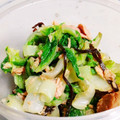 クック9E08UM☆'s cooksnap of when they made 茹で白菜とツナの塩昆布マヨ和え.