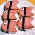 アヤーン18's cooksnap of when they made こいのぼりスパムおにぎりのお弁当.