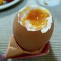 yukitarooo's cooksnap of when they made 冷蔵庫の冷たい卵de温泉卵の作り方.