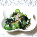 tennisnoah's cooksnap of when they made 簡単！きゅうりとわかめ・ちりめんの酢の物.