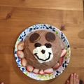 カエユ's cooksnap of when they made 子供の日やお誕生日に＊くまさんケーキ＊.