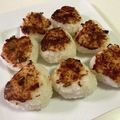 papikun's cooksnap of when they made 焼きおむすびネギ味噌風味❀.