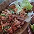 森家の晩御飯's cooksnap of when they made めっちゃ簡単！大量ひき肉のレタス包み.