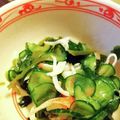 ＊chi〜＊'s cooksnap of when they made きゅうりとカニカマの酢の物.