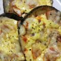 かたのさくら's cooksnap of when they made 丸茄子のキムチDeピザ.