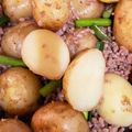 まーあす☆'s cooksnap of when they made 10分で！にんにくの芽と新じゃが甘辛炒め.
